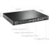 TP-Link Omada TL-SG3428MP | 24 Port Gigabit L2+ Managed PoE Switch | 24 PoE+ Port @384W | 4 x SFP Slots | PoE Auto Recovery | Support Omada SDN | IPv6 , Static Routing , Black